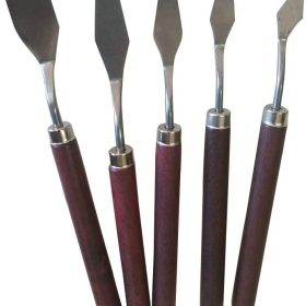 5pcs/Set Of Steel Spatula Palette Knife