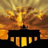 Abstract Brandenburg Gate Paint By Numbers