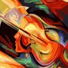 Abstract Guitar Paint by numbers