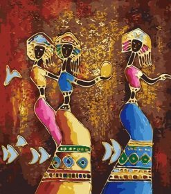 African Black Woman Paint By Numbers