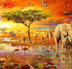 African Savanna Paint by numbers