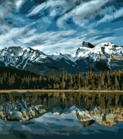 Alberta Snowy Nature Paint By Numbers