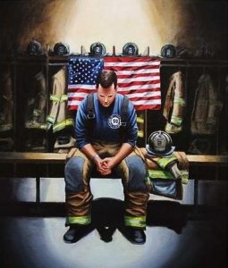 American Firefighter Paint by numbers