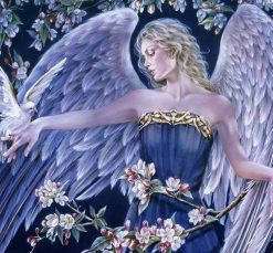 Angel and Dove Paint by numbers