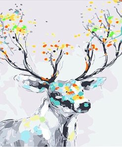 Astral Deer Paint by numbers