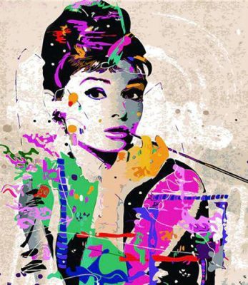 Audrey Hepburn Paint by numbers