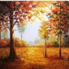 Autumn Trees Landscape Paint By Numbers