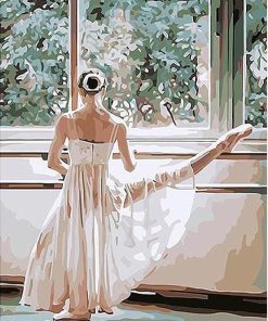 Ballerina Twirling Paint By Numbers