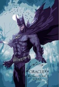 Batman At Cemetery Paint By Numbers