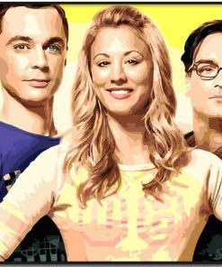 Big Bang Theory Paint By Numbers