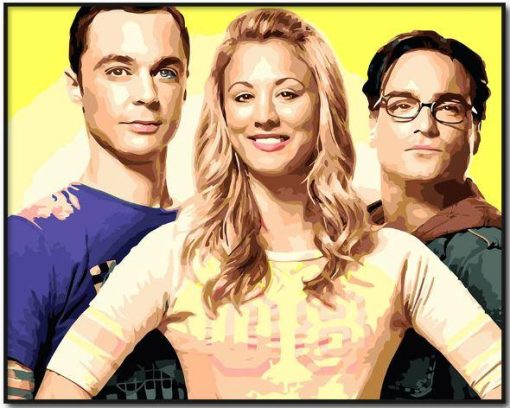 Big Bang Theory Paint By Numbers