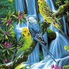 Birds on Jungle Paint By Numbers