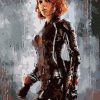 Black Widow Paint By Numbers