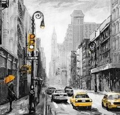 Black and White NYC Paint By Numbers