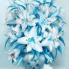 Blue Heart Lily Paint By Numbers
