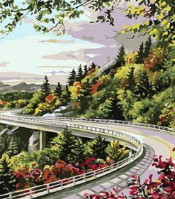Blue Ridge Parkway Paint By Numbers