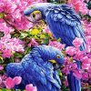 Bougainvillea Parrots Paint By Numbers