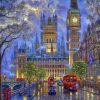 British London Night Paint By Numbers