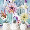 Cactus Flowerpot Paint By Numbers