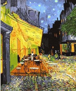 Café By Van Gogh Paint By Numbers
