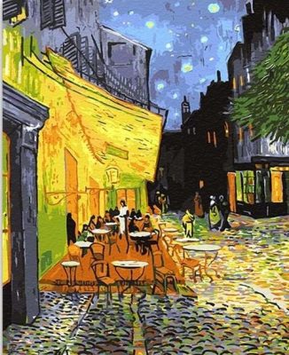 Café By Van Gogh Paint By Numbers