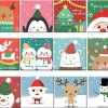 Cartoon Christmas Animals Paint By Numbers