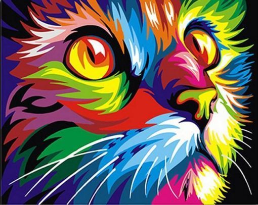Cat Art Paint by numbers