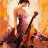 Cello Girl Paint By Numbers