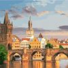 Charles Bridge Prague Paint By Numbers