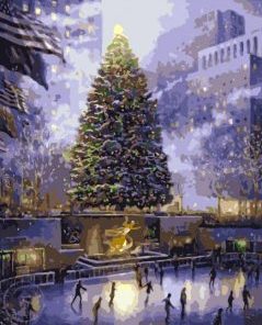 Christmas in NYC Paint By Numbers