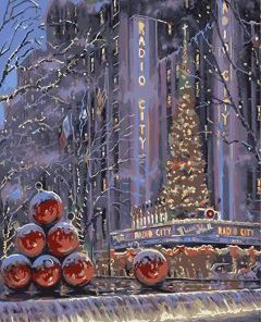 Christmas in New York Paint By Numbers