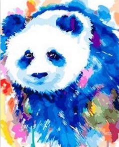 Chubby Panda Paint By Numbers