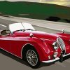 Classic Sports Car Paint By Numbers