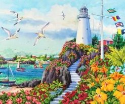 Coastal Paradise Paint By Numbers