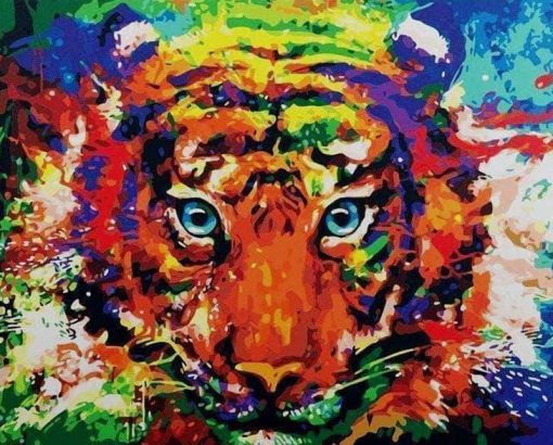 Color Soul Tiger Paint By Numbers