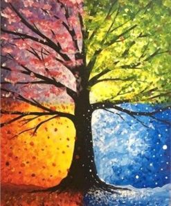 Color Tree Paint By Numbers