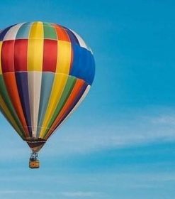 Colorful Air Balloon Paint By Numbers