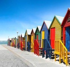 Colorful Cape Town Paint By Numbers