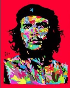 Colorful Che Guevara Paint By Numbers