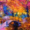 Colorful Landscape Paint By Numbers