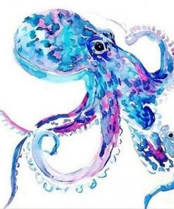 Colorful Octopus Paint By Numbers