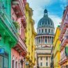 Colourful Cuba Paint By Numbers