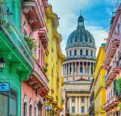 Colourful Cuba Paint By Numbers