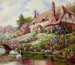 Countryside House Paint By Numbers