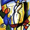 Cubist Picasso Paint by numbers
