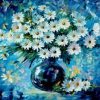 Daisies Vase Paint By Numbers