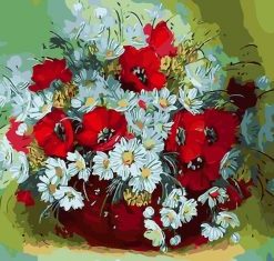 Daisy Flowers Paint By Numbers