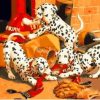 Dalmatian Dogs Paint By Numbers