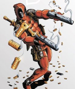 Deadpool Comics Paint By Numbers