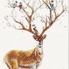 Deer Head Tree Paint By Numbers